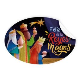 Etiquetas Regalo Adh. Rollo 250 Uds. Ovaladas 60X40 Navidad Feliz Dia De Los Reyes Magos Precio: 13.50000025. SKU: B16KN3DXRF