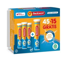 Redoxon Extra Defensas Comprimidos Efervescentes Vitamina C, Zinc y Vitamina D - 60 unidades (45 + 15 u) Precio: 24.7900004. SKU: B1HXHDAMPK