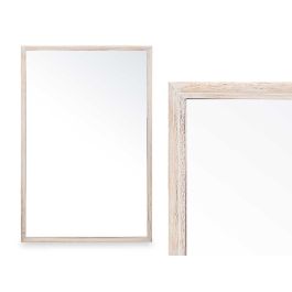 Espejo de Pared con Marco de Madera 80x120 cm Natural - Giftdecor Espejo de Pared con Marco de Madera 80x120 cm Natural - Giftdecor