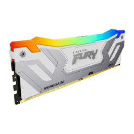 Kingston Fury Renegade RGB White DDR5 24GB 8400MT/s CL40 XMP CUDIMM KF584CU40RWA-24