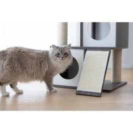 KERBL - Árbol para gatos FLAIR - 48 x 44 x 86 cm - Blanco/Gris - Sisal KERBL - Árbol para gatos FLAIR - 48 x 44 x 86 cm - Blanco/Gris - Sisal