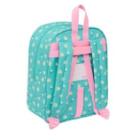 Mochila Infantil Peppa Pig Pretty flowers Amarillo Menta 22 x 27 x 10 cm