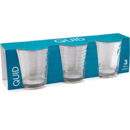 Quid Set 3 Vasos Bajos Vidrio Diana 26 cL