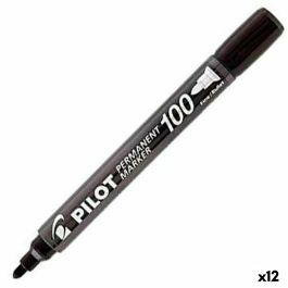 Rotulador permanente Pilot Sca-100 Negro (12 Unidades) Rotulador permanente Pilot Sca-100 Negro (12 Unidades)