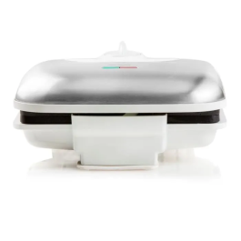 Domo DO9222W Gofrera - 900W - Gofres 4x7 cm - Revestimiento Antiadherente - Termostato Regulable - Cierre de Seguridad