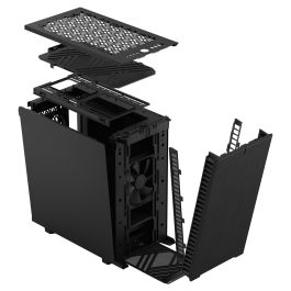 Fractal Design Define 7 Mini Negro, Caja de PC Micro ATX, Mini-DTX, Mini-ITX, Acero, con Filtro Anti-polvo