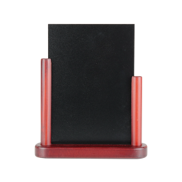 Liderpapel Pizarra Negra Doble Cara Madera 15x21cm