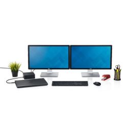 Dell TB16 Docking Station 240W, 2x USB 2.0, 3x USB 3.0, Gigabit Ethernet, 1x Thunderbolt 3 para Notebooks Dell XPS y Precision