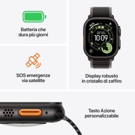 Smartwatch Apple MF0Q4QL/A Negro 49 mm
