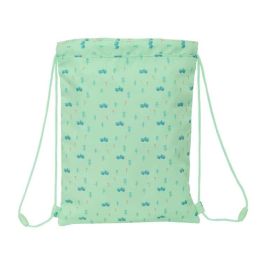 Bolsa Mochila con Cuerdas Safta Coches Verde 26 x 34 x 1 cm