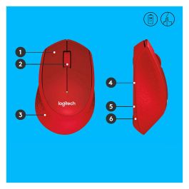 Logitech M330 SILENT PLUS Ratón Inalámbrico RF 2.4 GHz Óptico 1000 dpi MacOS X Linux Chrome OS Windows Precio: 31.50000018. SKU: S8420548