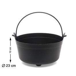 Cubo Negro Halloween Para Recoger Caramelos 12x23 cm - Ideal para Truco o Trato y Decoración Precio: 1.49999949. SKU: B198L93TBR