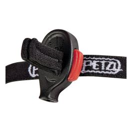 Petzl Linterna Frontal de Emergencia E+Lite, 40 Lúmenes, Negro con Estuche Incluido