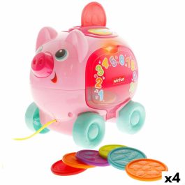 Juguete de arrastre Winfun 17 x 16 x 13 cm (4 Unidades) Juguete de arrastre Winfun 17 x 16 x 13 cm (4 Unidades) Precio: 86.49999963. SKU: B1EJG6DBVM