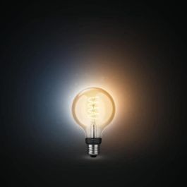 Philips Hue White Ambiance, LED conectado LED E27 Filamento G93 Globe, Bluetooth, trabaja con Alexa, Google y HomeKit Philips Hue White Ambiance, LED conectado LED E27 Filamento G93 Globe, Bluetooth, trabaja con Alexa, Google y HomeKit