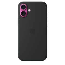 APPLE iPhone 16 Plus - Funda de silicona con MagSafe - Negra APPLE iPhone 16 Plus - Funda de silicona con MagSafe - Negra