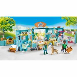 Playmobil Hotel Para Animales - Juego de rol creativo con accesorios - Nº 71742