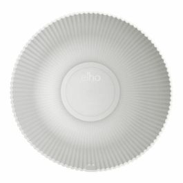 Elho ELH2904503045100 Maceta Vibes Fold Coupe, Blanco, L 30xAn 29.5xAl 45 cm, Interior, 100% Reciclado
