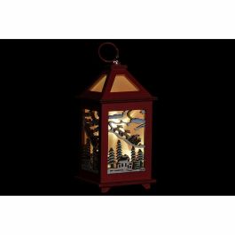 Farola Navidad Tradicional DKD Home Decor Rojo Blanco 9 x 18 x 9 cm (2 Unidades) Farola Navidad Tradicional DKD Home Decor Rojo Blanco 9 x 18 x 9 cm (2 Unidades)