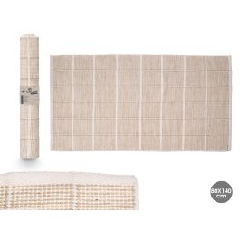 Giftdecor Alfombra Artesanal Cuadros Beige, 80x140 cm, 75% Poliéster y 25% Algodón (6 Unidades) Precio: 74.50000008. SKU: B1JQX88LLV