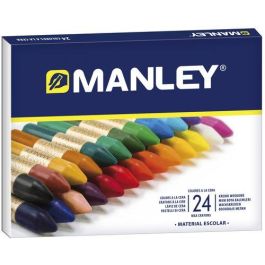 Manley Ceras 60 mm Colores Surtidos Estuche 24 Ud Precio: 5.50000055. SKU: B17587W7JN