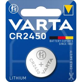 Varta 6450112401 Pila de Botón Litio CR2450 570mAh 1ud - Para electrónica