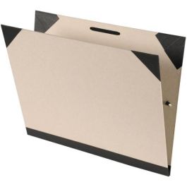 Canson Carpeta Transporte 26x33 con Gomas C200003132 Gris para Esbozos