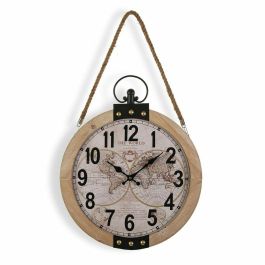 Reloj de Pared Versa Mapamundi 40 x 6,5 x 47 cm Madera MDF Precio: 38.50000022. SKU: S3408857