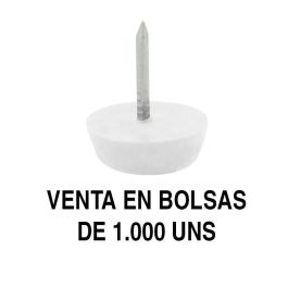 Herrajes Alk Deslizante-Quitarruido Ø15, Ø17 y Ø20, Blanco (Bolsa de 1000) Precio: 25.4999998. SKU: B1HPJYJJ2P