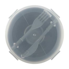 Cook Concept Fiambrera Take Away Cilíndrica con Cubiertos 1.4 L Colores Surtidos
