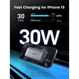 UGREEN Powerbank Mini 10000mAh con Carga Rápida 30W