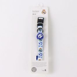 Cerdá t2XS:XS/s Collar para perros Real Madrid, talla XS-S, azul