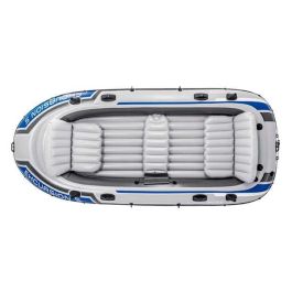 Barca Hinchable Colorbaby Azul Blanco 5 personas Barca Hinchable Colorbaby Azul Blanco 5 personas