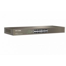 IP-COM G1016G Switch No Administrado 16 Puertos Gigabit, 32 Gbit/s, Montaje en Rack 1U IP-COM G1016G Switch No Administrado 16 Puertos Gigabit, 32 Gbit/s, Montaje en Rack 1U
