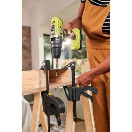 Taladro atornillador de impacto inalámbrico - RYOBI - 18 V - Con bolsa, accesorios, batería y cargador Taladro atornillador de impacto inalámbrico - RYOBI - 18 V - Con bolsa, accesorios, batería y cargador
