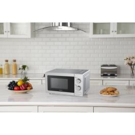 Oceanic MO20S Microondas Independiente Monofunción, 20 Litros de Capacidad, 700 W de Potencia, Color Plateado Oceanic MO20S Microondas Independiente Monofunción, 20 Litros de Capacidad, 700 W de Potencia, Color Plateado