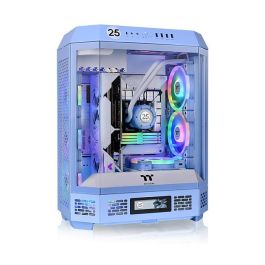 Thermaltake The Tower 600 Midi Tower Hydrangea Blue Caja PC Gaming con Panel de Vidrio Templado y Soporte ATX/micro ATX/Mini-ITX para Juego
