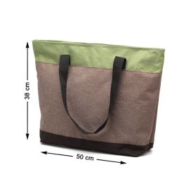 Bolso Playa Marrón Verde Oliva 50x38x15 cm Precio: 3.8999994. SKU: B1FKXCDHH5