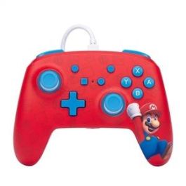 Power A NSGP0001-01 Mando con Cable Mejorado para Nintendo Switch - Diseño WOO-HOO! Mario Precio: 28.49999999. SKU: S7818666