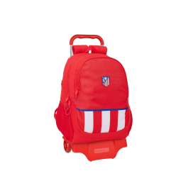 Mochila Escolar con Ruedas Atlético Madrid Rojo 32 x 44 x 16 cm Precio: 49.58999991. SKU: B15TJZ46YL