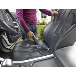 Black+Decker NVB-12-AV Recogetodo Automóvil Aspirador de Mano 12V con Adaptador para Mechero y Cable de 5m para Coche