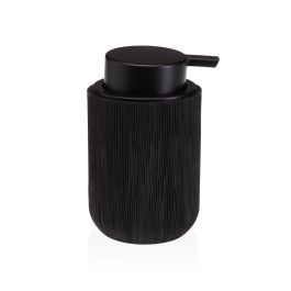 Dispensador de Jabón Versa Negro Resina ABS 8 x 13 x 8 cm
