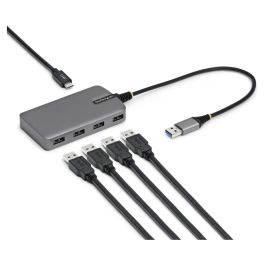 StarTech 5G4AC-USB-A-HUB Hub USB 3.2 Gen 1 (3.1 Gen 1) de 4 Puertos 5Gbps Gris Precio: 52.7439. SKU: B17PD9XCGB