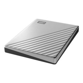 Western Digital WDBC3C0020BSL Disco Duro Externo WD My Passport Ultra 2TB USB 3.0 - Plata, Cifrado Hardware AES 256 bits, Compatible con Windows, Garantía 3 años