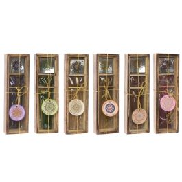 DKD Home Decor Incienso Varilla Indio Multicolor Mandala Artesanal 25cm - Set 30 Varillas Surtidas Aroma Natural para Relajación DKD Home Decor Incienso Varilla Indio Multicolor Mandala Artesanal 25cm - Set 30 Varillas Surtidas Aroma Natural para Relajación