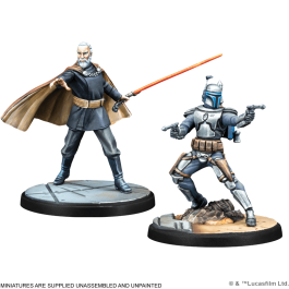 Star Wars Shatterpoint: Twice the Pride Count Dooku Squad Pack