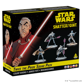 Star Wars Shatterpoint: Twice the Pride Count Dooku Squad Pack Precio: 40.94999975. SKU: B1HCWNPJ3H