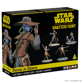 Star Wars Shatterpoint: Fistful of Credits Cad Bane Squad Pack