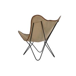 DKD Home Decor Silla Balines 78 x 92 x 74 cm Metal Ratan