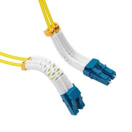 Lanview Cable de Fibra Óptica Monomodo LC-LC Dúplex Flexible OS2 LSZH 5m
